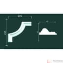 Декоративный уголок C1-130A - фото 2