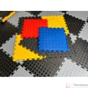 Модульная плитка ПВХ 250х250 5мм  цвет черный - фото 5