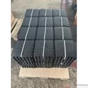 Модульная плитка ПВХ 250х250 5мм  цвет черный - фото 7