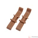 Соединитель для плинтуса 85мм "Деконика" (2шт. во флоупак), 291 Орех - фото 3