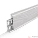 362 Плинтус Лексида 80х2200мм Акация белая - фото 1