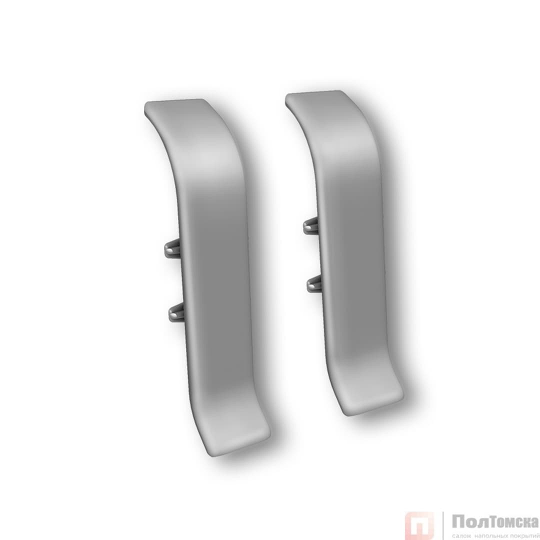 Соединитель (2 шт/уп), Серебристый "Классик 55мм", 