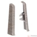 Торцевые (пара) для плинтуса 85мм "Деконика" (1 пара во флоупак), 210 Дуб пепельный - фото 1