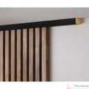 Рейка с пазом 25х19х1350мм, МДФ, дуб барон темный, шт - фото 4