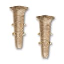 Угол внутренний для плинтуса 85мм "Деконика" (2шт. во флоупак), 221 Дуб янтарный - фото 1