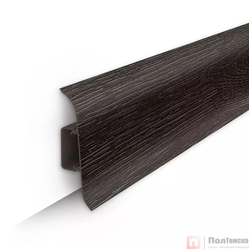 Плинтус Венге темный 303 (ideal Classic 70х22х2200 мм)