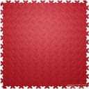 Модульная плитка ПВХ 250х250 5мм  цвет красный - фото 1