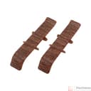 Соединитель для плинтуса 85мм "Деконика" (2шт. во флоупак), 291 Орех - фото 2