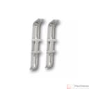 Соединитель для плинтуса 85мм "Деконика" (2шт. во флоупак), 253 Ясень серый - фото 2