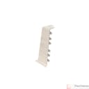 Угол наружный Cezar Hi-Line 266 алюминий брашированный светлый (2 шт) - фото 1