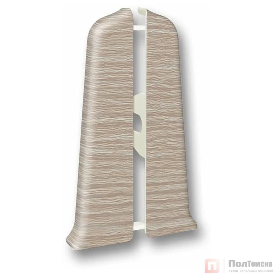 Торцевые (пара) для плинтуса 85мм "Деконика" (1 пара во флоупак), 361 Акация