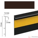 плинтус ПВХ Cezar для ковролина  117 шоколад (20), шт. - фото 1