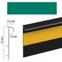 плинтус ПВХ Cezar для ковролина  141 туркус (20), шт. - фото 1