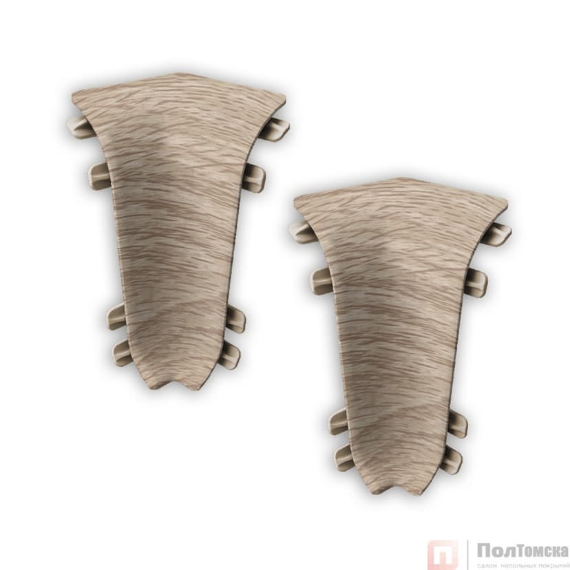 203 Угол внутренний Лексида 55мм Дуб беленый (шт)