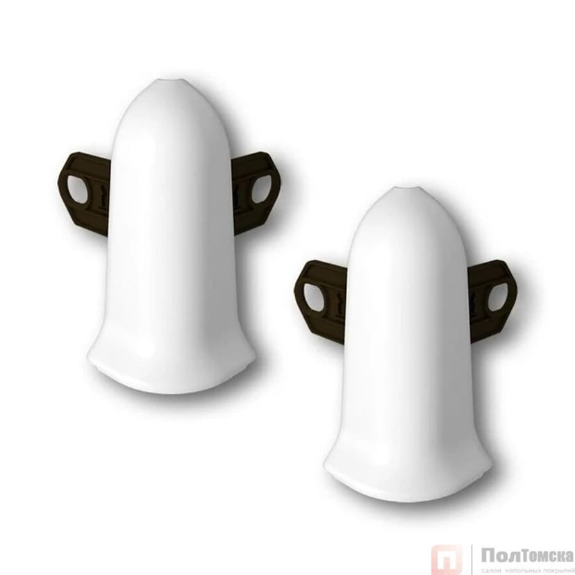 Наружный угол (2 шт/уп), Белый "Классик 55мм", 