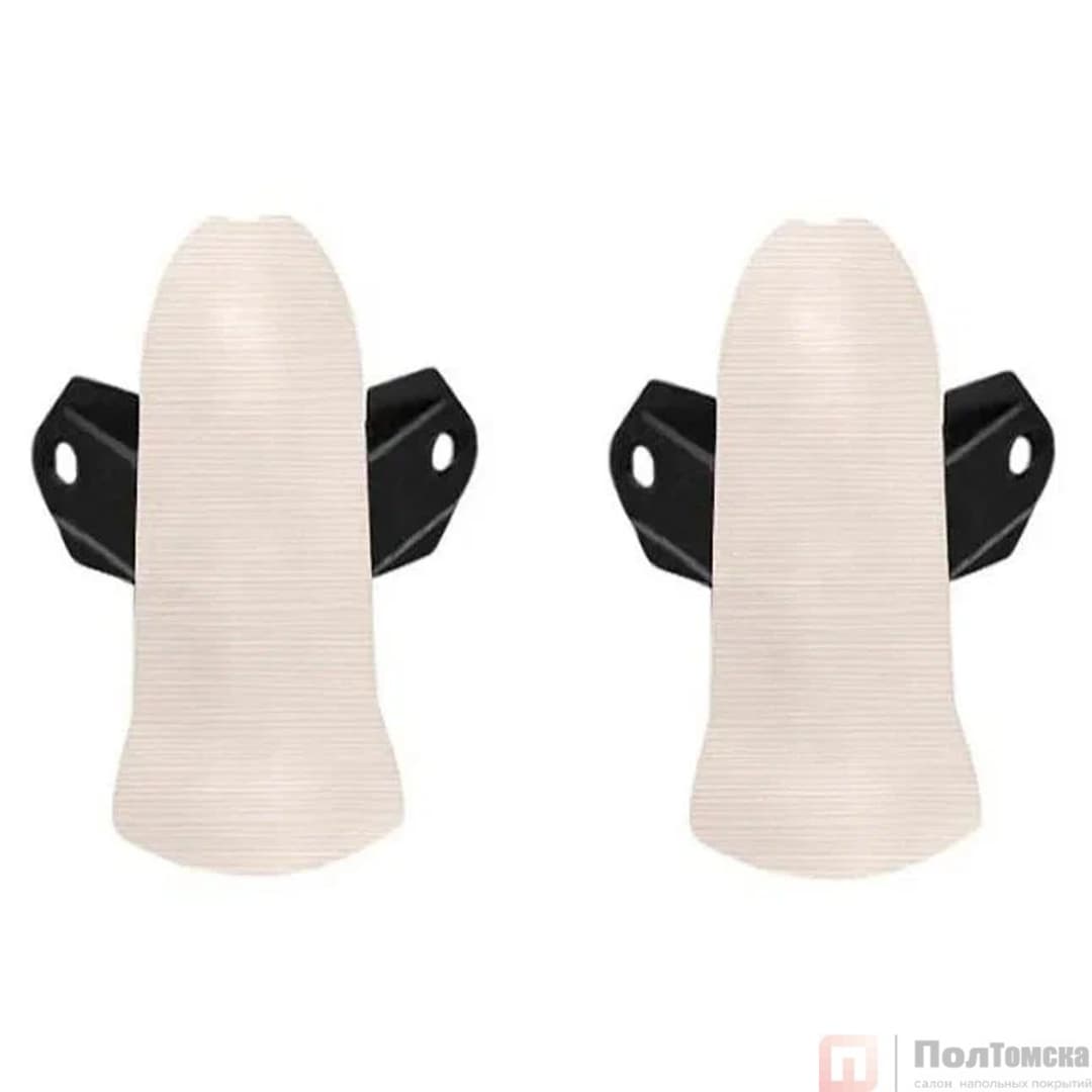 Угол наружный (внешний) с крепежом 85мм "Деконика" (2шт. во флоупак), 266 Клен светлый