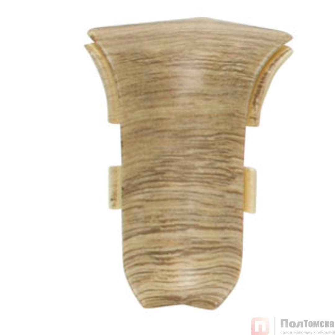 Уголок внутренний к плинтусу Salag   NGF56 77 дуб каньоно