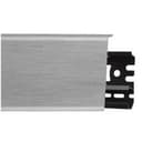 Плинтус пластиковый Arbiton Алюминий Светлый 41. (2.5м) - фото 1