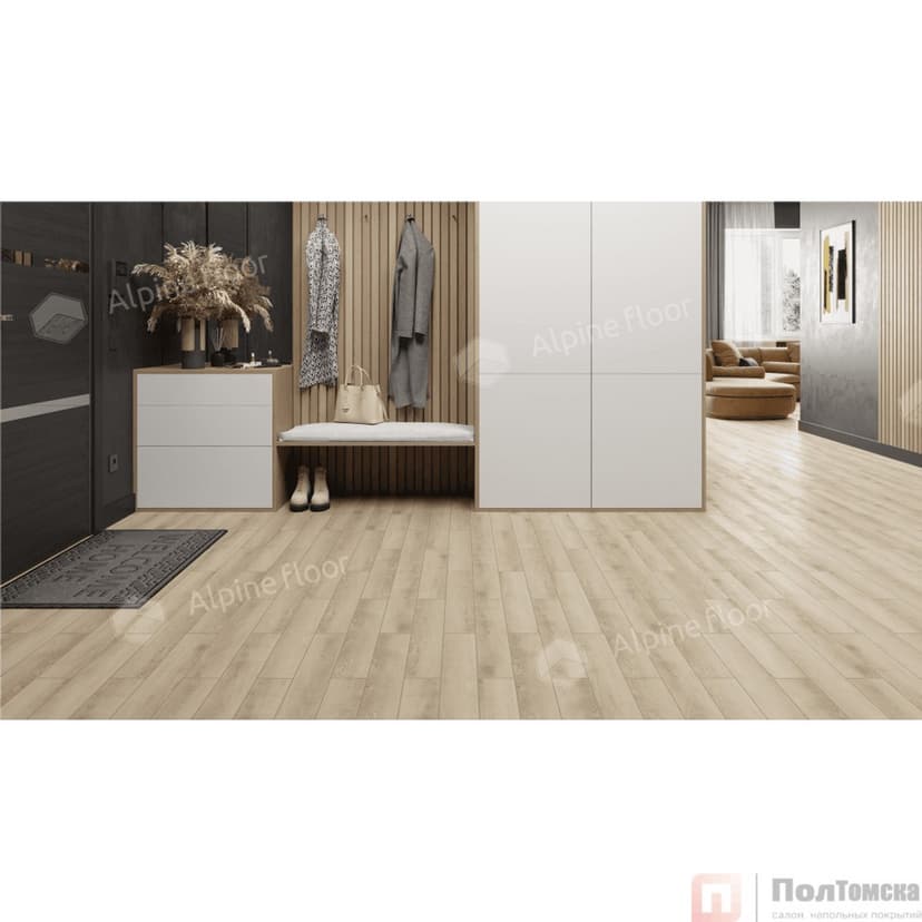 Ламинат Alpine Floor Original  Herringbone 8 Pro Дуб Орлеан LF102-8