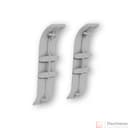 Соединитель (2 шт/уп), Серебристый "Классик 55мм",  - фото 2