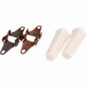 Угол наружный (внешний) с крепежом 85мм "Деконика" (2шт. во флоупак), 034 Светлая слоновая кость - фото 2