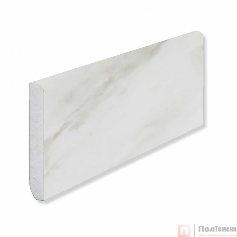 Кварцевый плинтус Fargo Stone 6089-1 Белый Мрамор