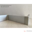 Угол внешний из ПВХ, 60мм Серебро - фото 2