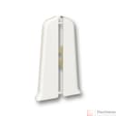 Торцевые (пара) для плинтуса 85мм "Деконика" (1 пара во флоупак), 033 Кремово-белый - фото 1