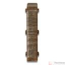 Соединитель для плинтуса 85мм "Деконика" (2шт. во флоупак), 351 Каштан - фото 1