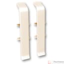 Соединитель для плинтуса 85мм "Деконика" (2шт. во флоупак), 034 Светлая слоновая кость - фото 1