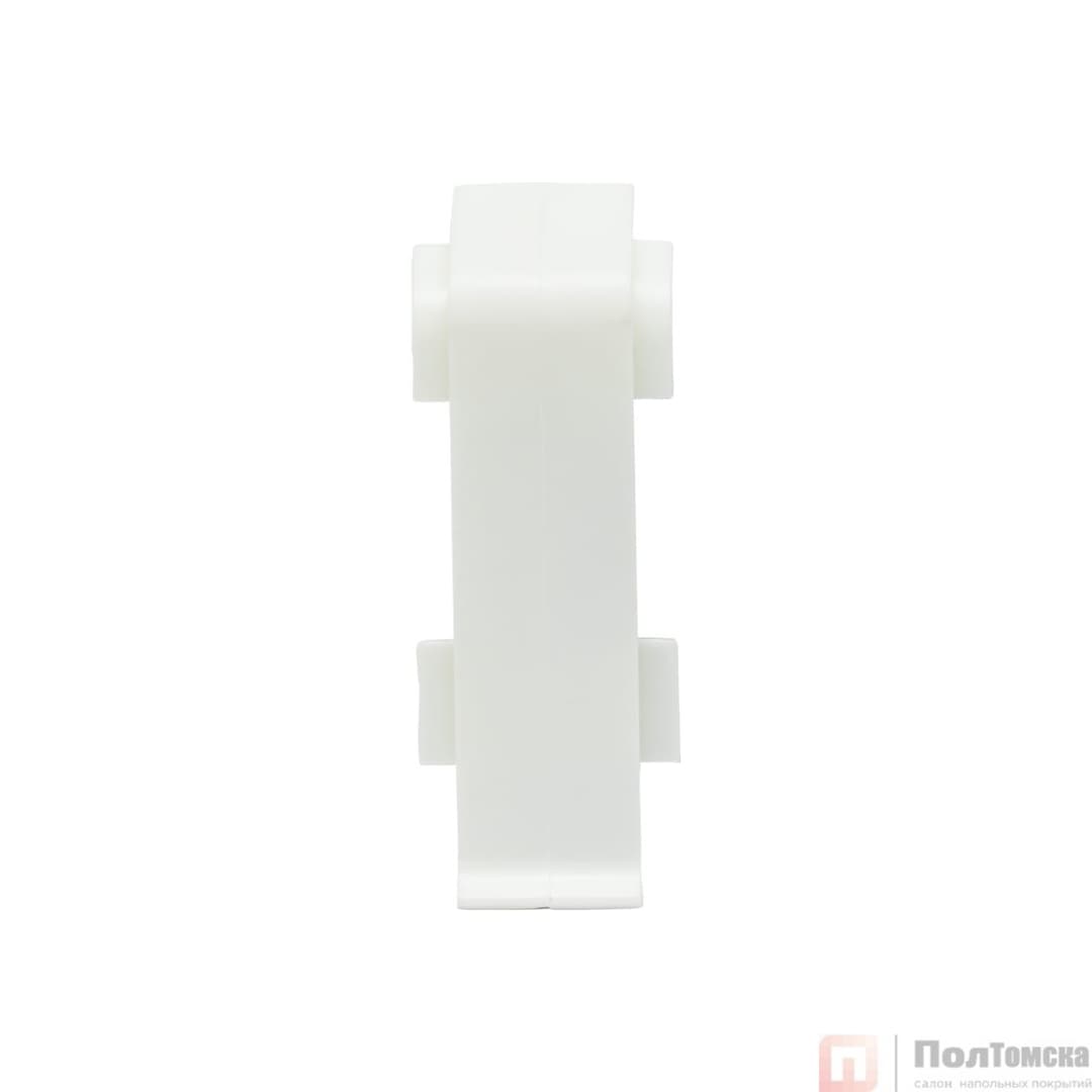 QUADRO 547 Соединитель 55мм Белый Глянец