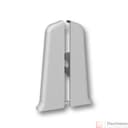 Торцевые (пара) для плинтуса 85мм "Деконика" (1 пара во флоупак), 002 Светло-серый - фото 1