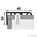 Профиль угловой ламинированный ЛУ 06.2700.4822 - фото 2