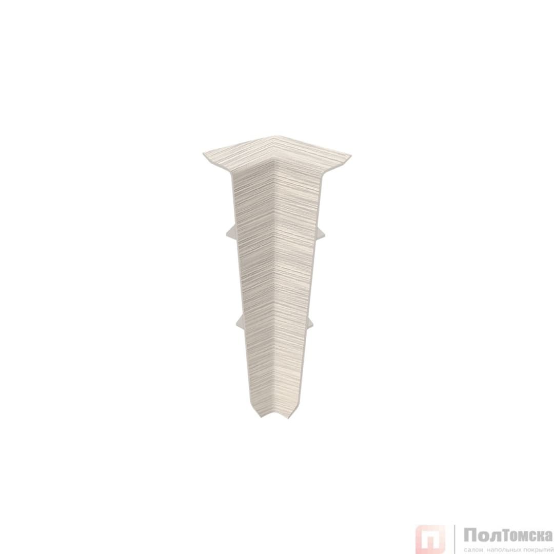 Угол внутренний Cezar Hi-Line 266 алюминий брашированный светлый (2 шт)