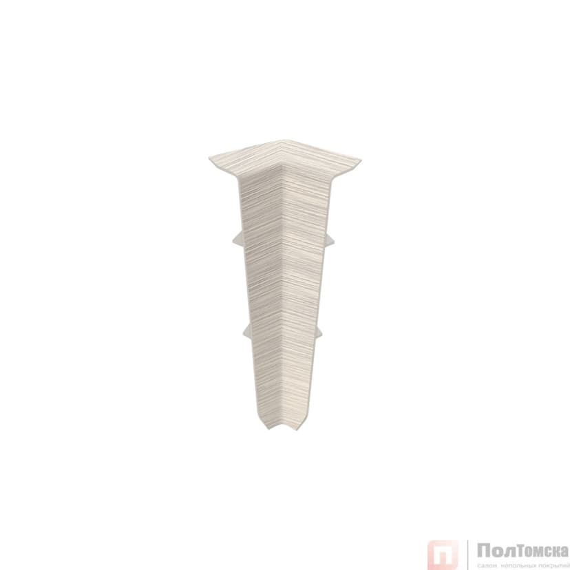 Угол внутренний Cezar Hi-Line 266 алюминий брашированный светлый (2 шт)