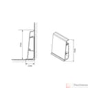 Плинтус Cezar Hi-Line Prestige 208 Дуб Чиллаут - фото 3