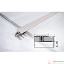 Стык Т-образный 23мм разносторонний 0,9 ясень серый - фото 1