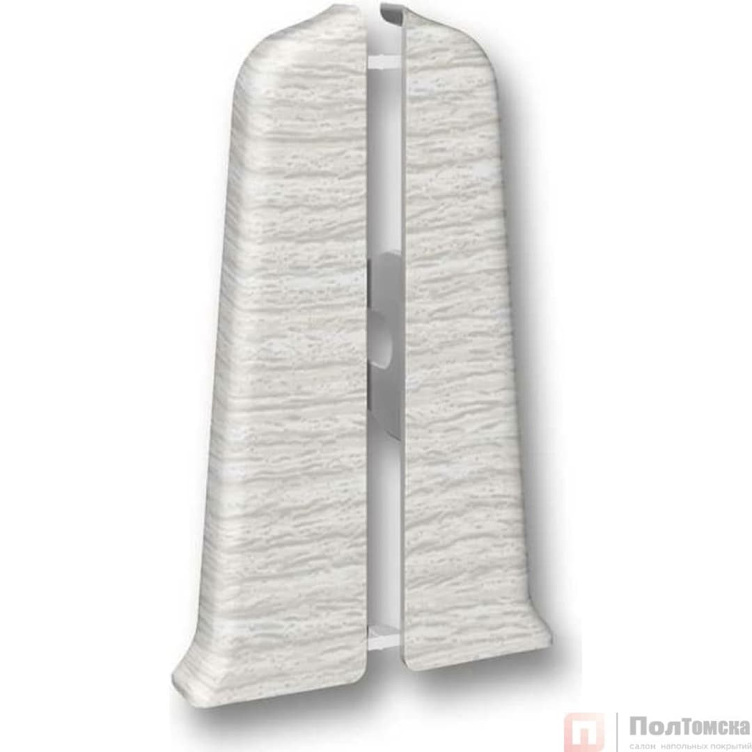 Торцевые (пара) для плинтуса 85мм "Деконика" (1 пара во флоупак), 265 Клен патина