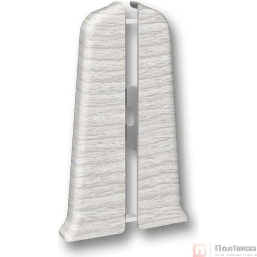 Торцевые (пара) для плинтуса 85мм "Деконика" (1 пара во флоупак), 265 Клен патина