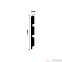 Панель HIWOOD 120*12*2700 мм LV124L 36W - фото 2