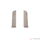 Торцевые (пара) для плинтуса 85мм "Деконика" (1 пара во флоупак), 215 Дуб снежный - фото 1