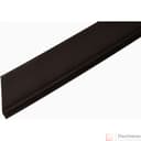 Плинтус алюминиевый 60 мм 2,5м анод.черный мат, шт - фото 4