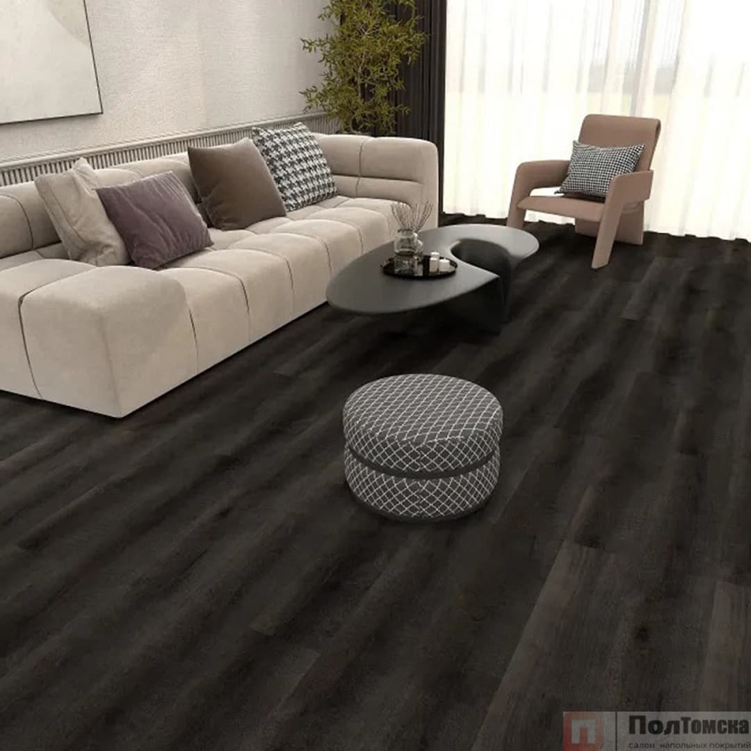 Ламинат SPC Richfloor City Дуб Оникс 4V