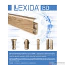 293 Плинтус Лексида 80х2200мм Орех темный - фото 4