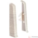 Торцевые (пара) для плинтуса 85мм "Деконика" (1 пара во флоупак), 253 Ясень серый - фото 2