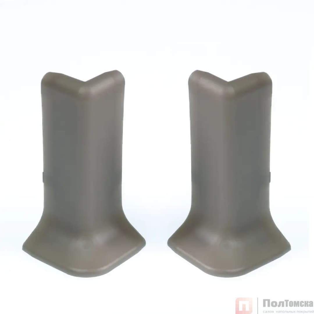 Угол внешний из ПВХ, 60мм Серебро