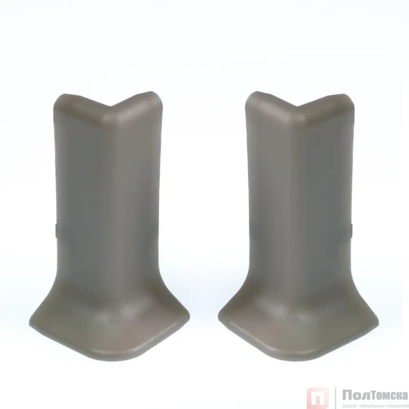 Угол внешний из ПВХ, 60мм Серебро