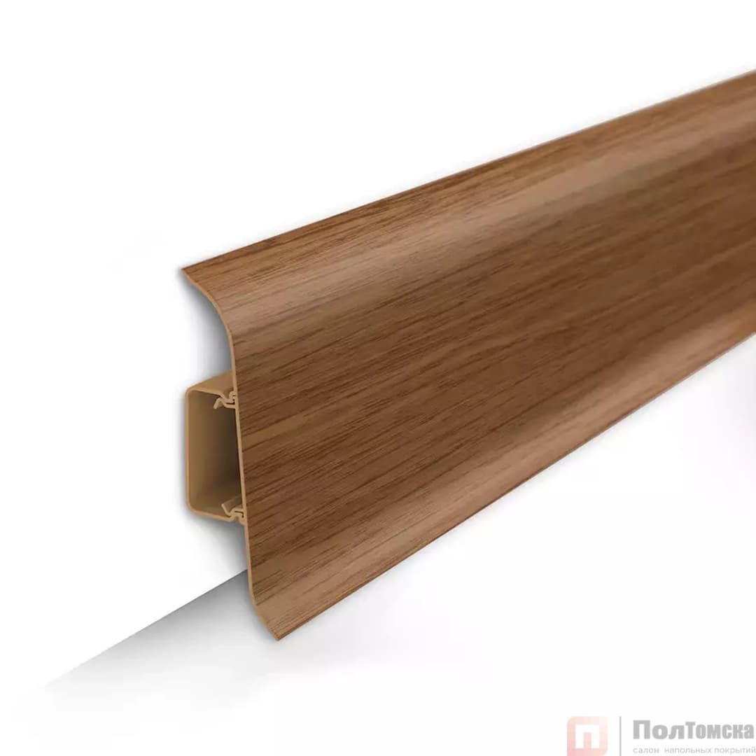 Плинтус Дуб темный 217 (ideal Classic 70х22х2200 мм)