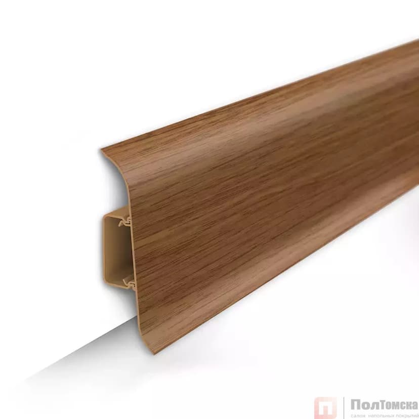 Плинтус Дуб темный 217 (ideal Classic 70х22х2200 мм)