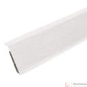 Плинтус напольный с кабель-каналами 70мм 2,2м "Деконика", 255 Ясень бьянко - фото 3